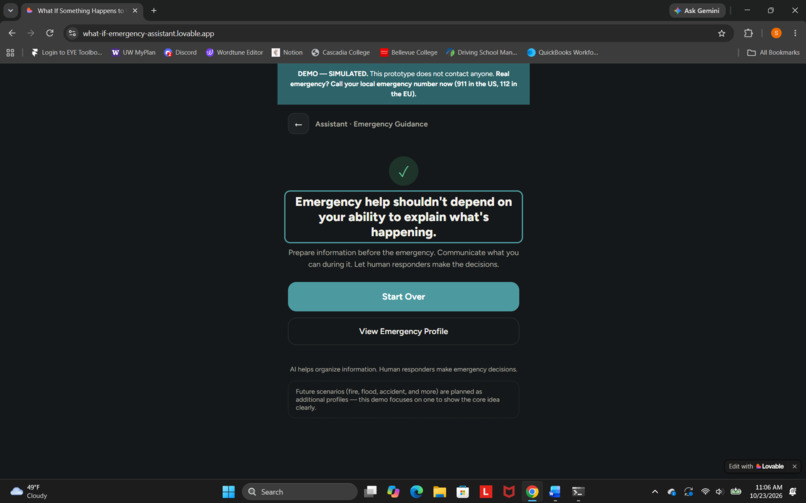 What If Something Happens? – Alexa Emergency Assistant – screenshot 10