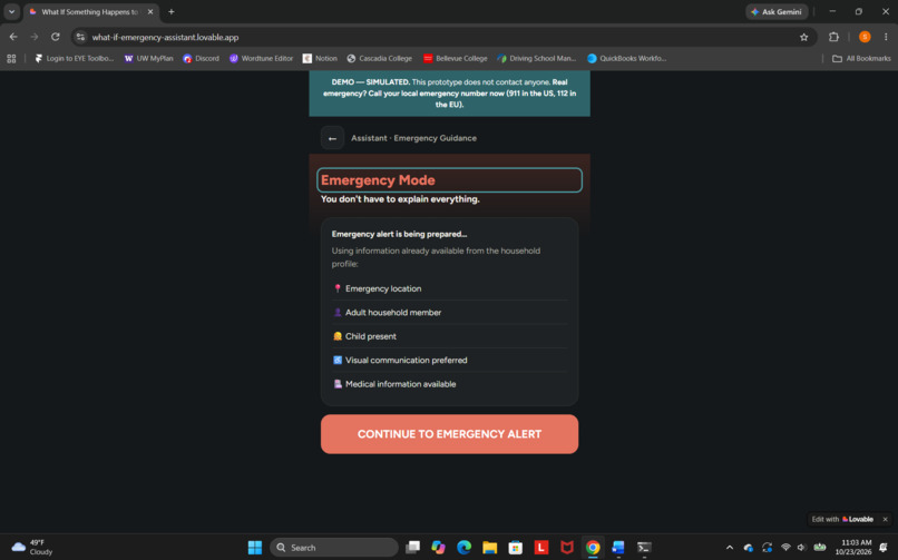 What If Something Happens? – Alexa Emergency Assistant – screenshot 4