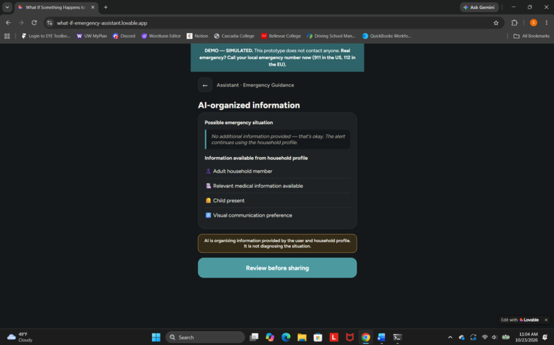 What If Something Happens? – Alexa Emergency Assistant – screenshot 6
