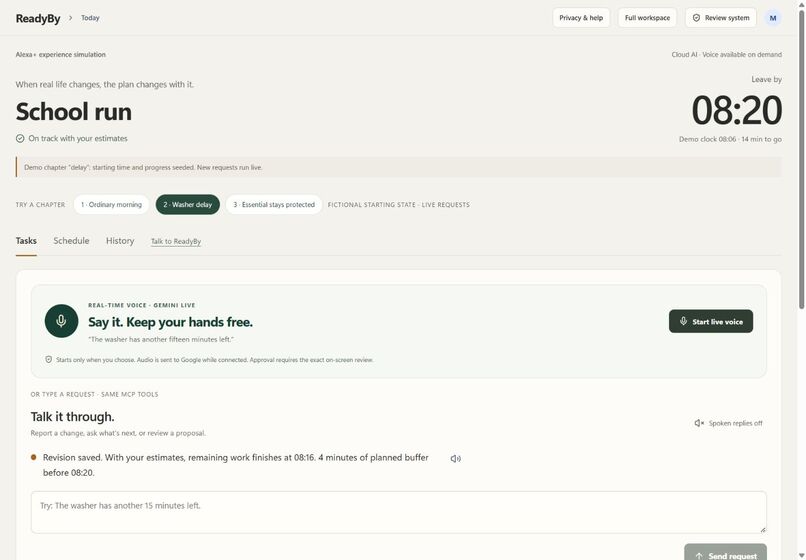 ReadyBy – screenshot 1
