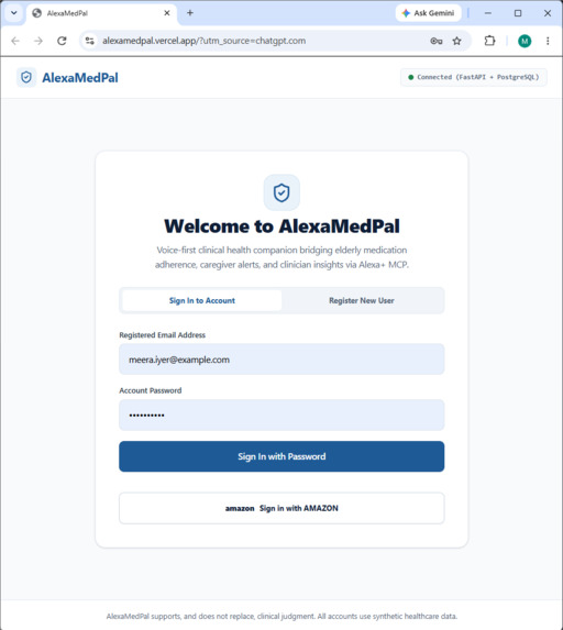 AlexaMedPal – screenshot 1