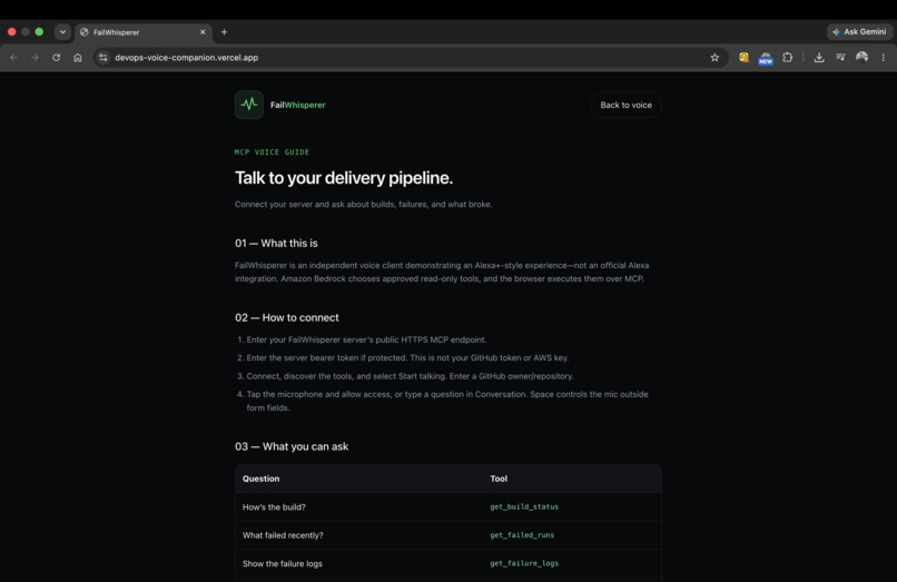 FailWhisperer – screenshot 3