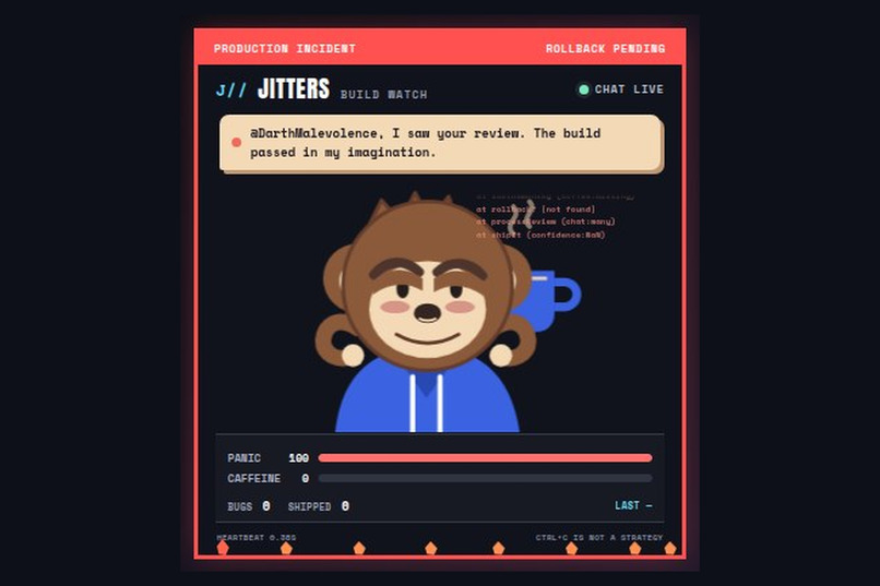 Jitters on stream – screenshot 1