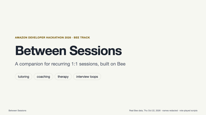 Between Sessions – screenshot 1