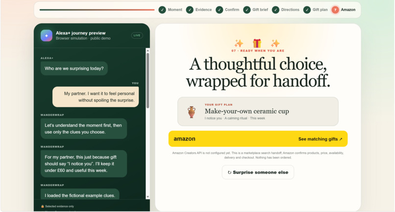 WanderWrap – screenshot 1