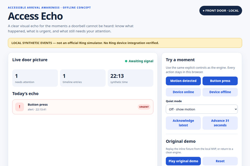 Access Echo – screenshot 1