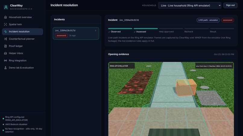 ClearWay AccessGraph: Prove the Way Is Clear – screenshot 2