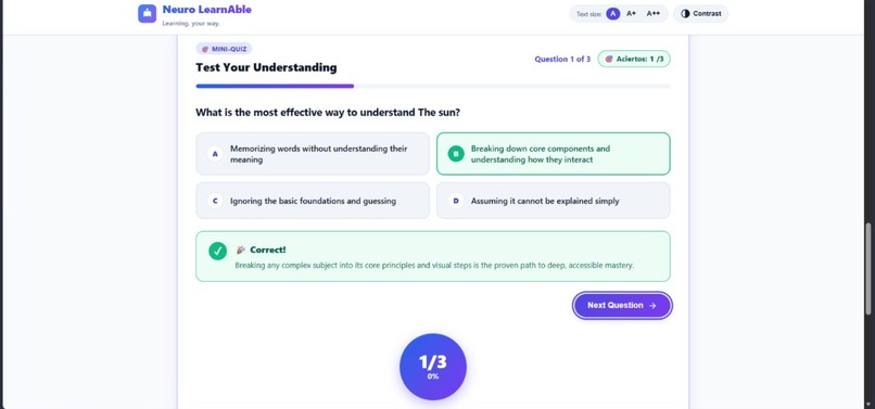 Neuro LearnAble – screenshot 4