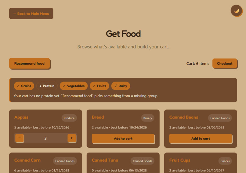 Better Food Pantry – screenshot 3