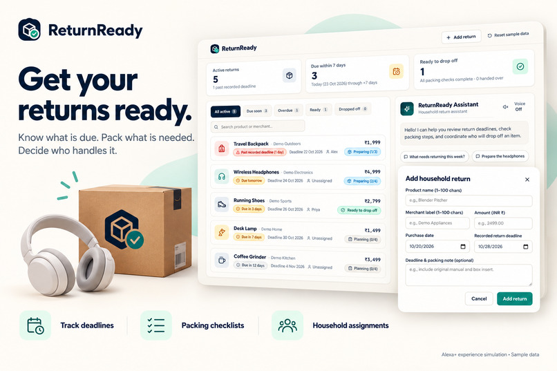 ReturnReady — Your Household Returns Assistant – screenshot 7