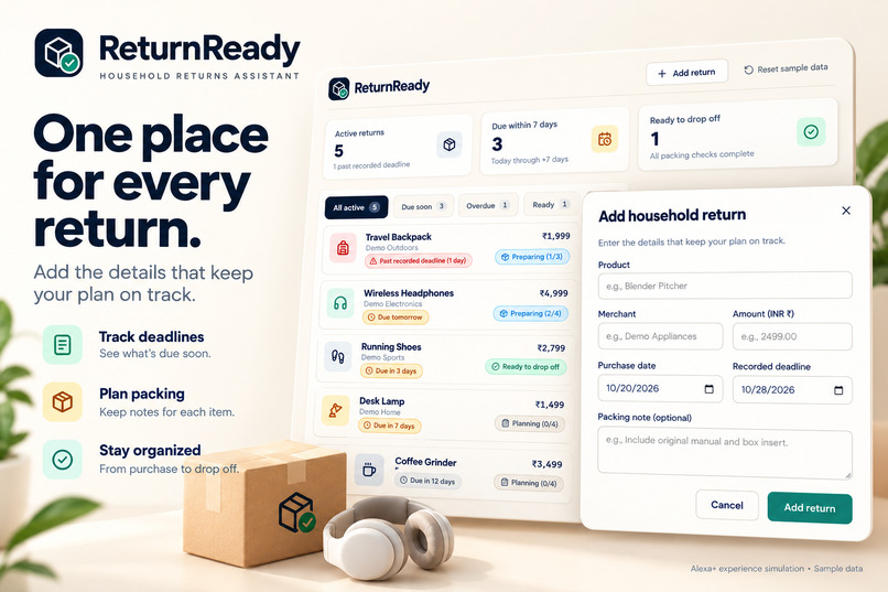 ReturnReady — Your Household Returns Assistant – screenshot 10