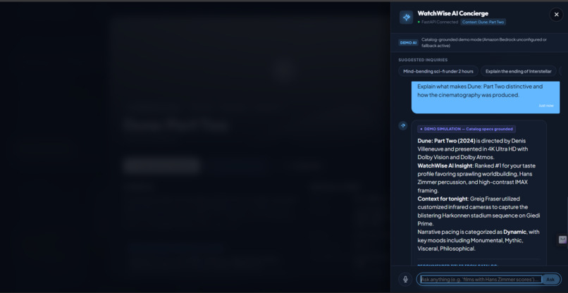 WatchWise AI – screenshot 2