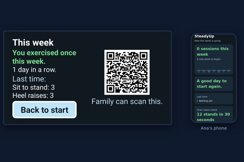 SteadyUp – screenshot 1