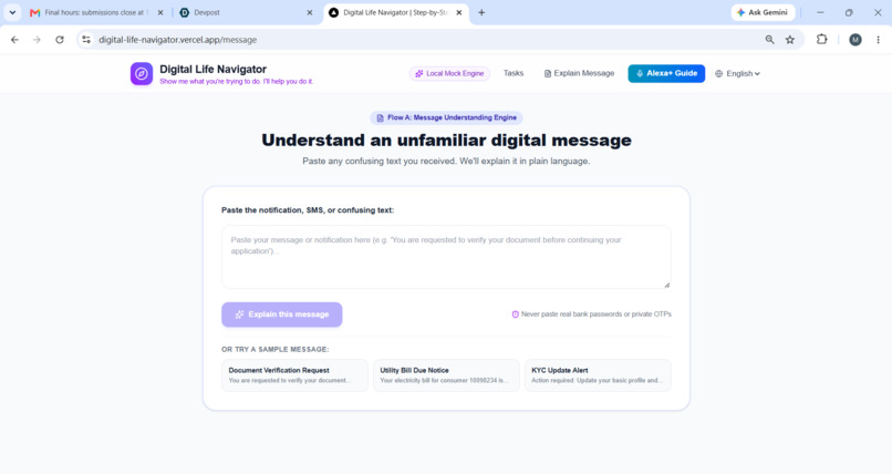 Digital Life Navigator- Making Everyday Digital Tasks Easier – screenshot 1