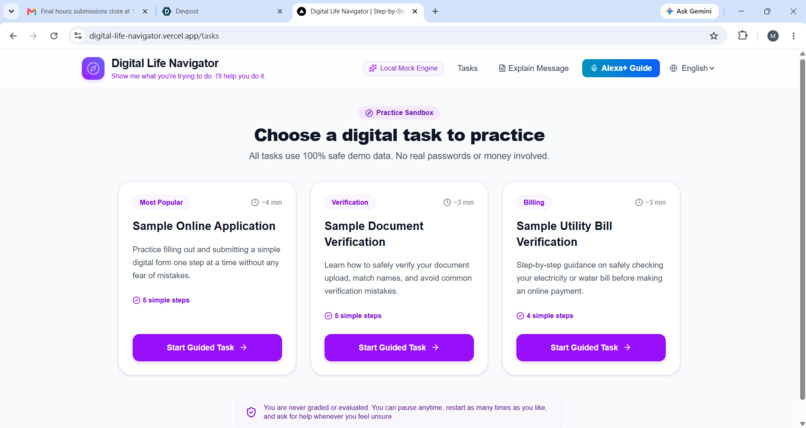 Digital Life Navigator- Making Everyday Digital Tasks Easier – screenshot 2
