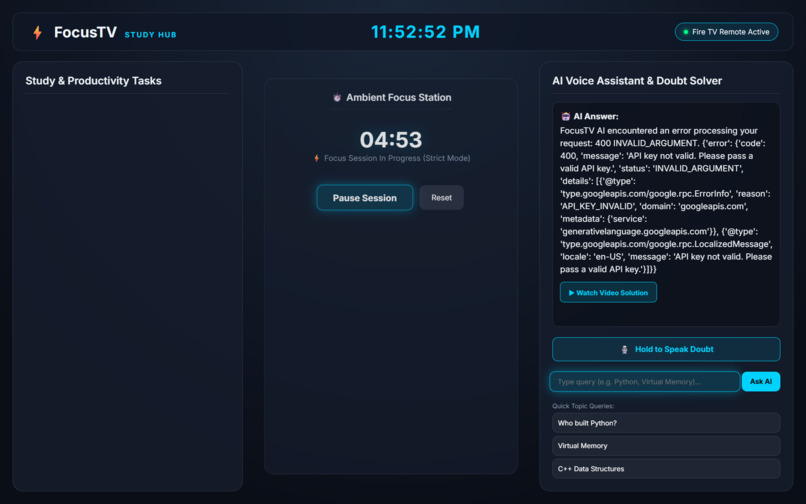Focus TV – screenshot 1
