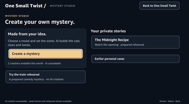 One Small Twist – screenshot 1