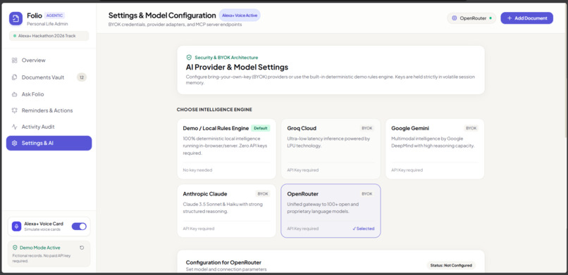 Folio-Personal-Life-Admin-Agent – screenshot 6