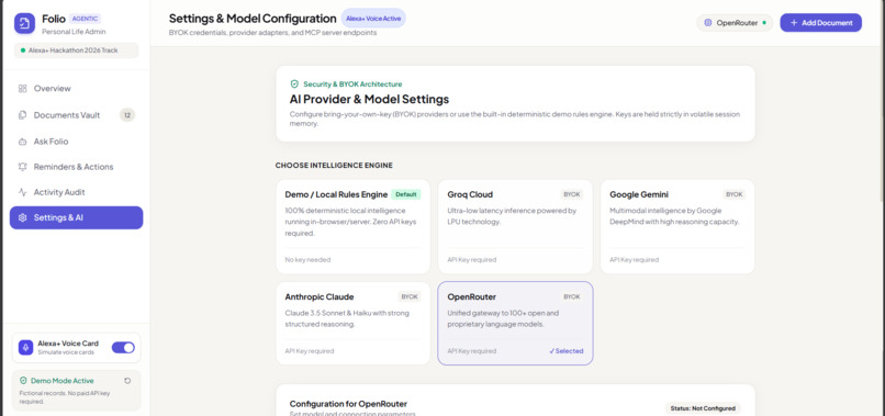 Folio-Personal-Life-Admin-Agent – screenshot 14