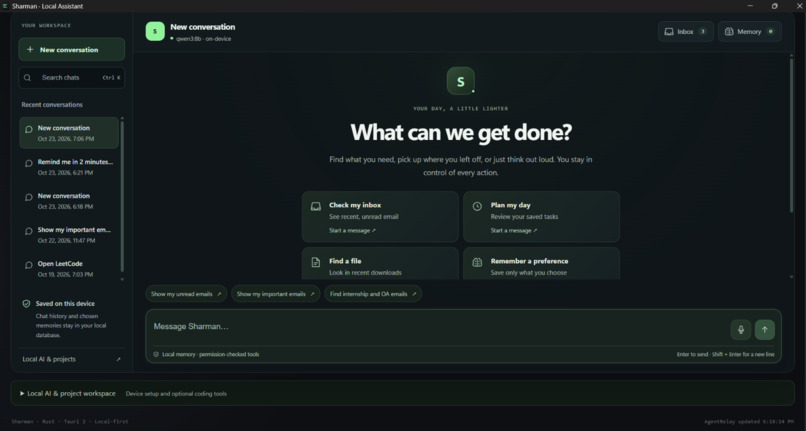 SHARMAN – screenshot 2