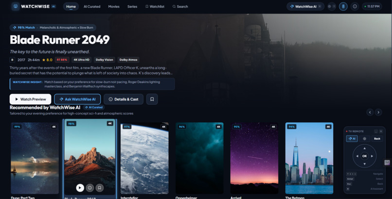 WatchWise AI – screenshot 1