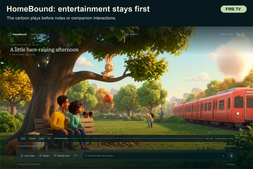 HomeBound: The Ambient Canvas Framework for FireTV – screenshot 1