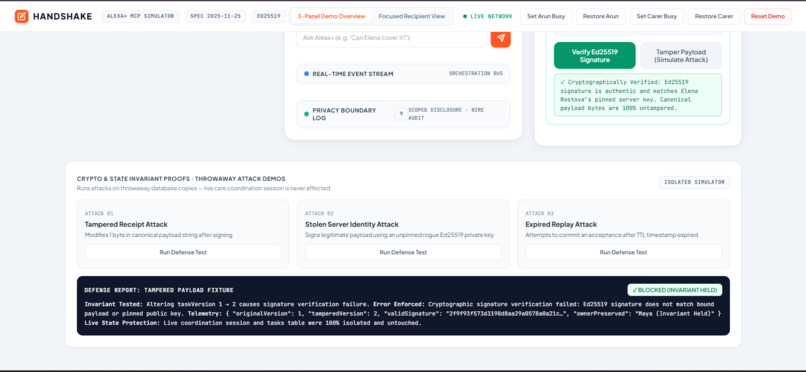 Handshake – screenshot 3