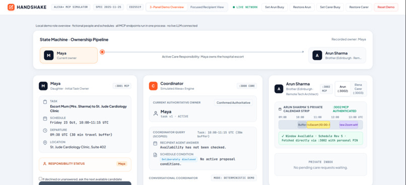 Handshake – screenshot 1