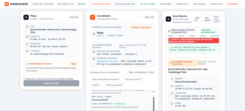Handshake – screenshot 4