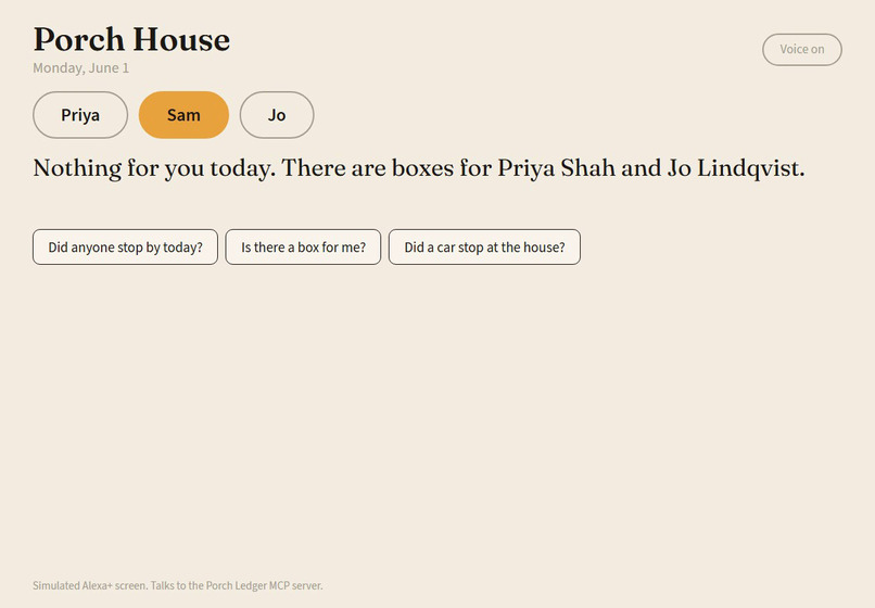 Porch Ledger – screenshot 4