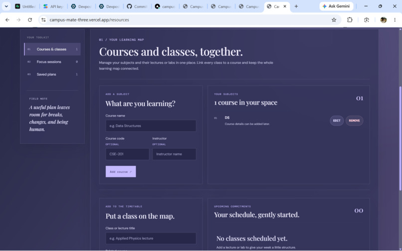 CampusMate – screenshot 1