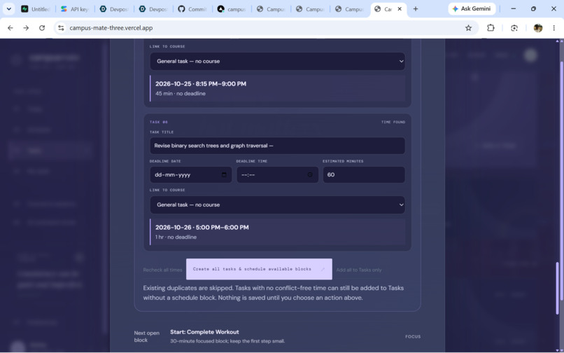 CampusMate – screenshot 3