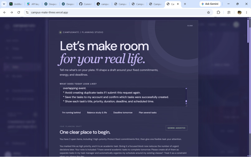 CampusMate – screenshot 4