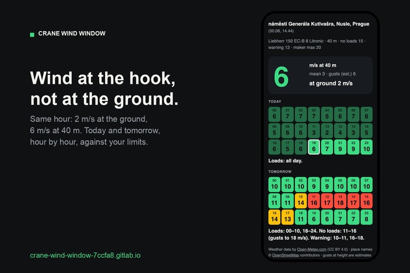 Crane Wind Window – screenshot 1