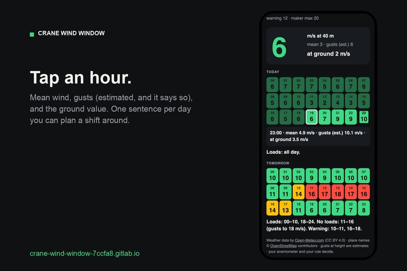 Crane Wind Window – screenshot 4