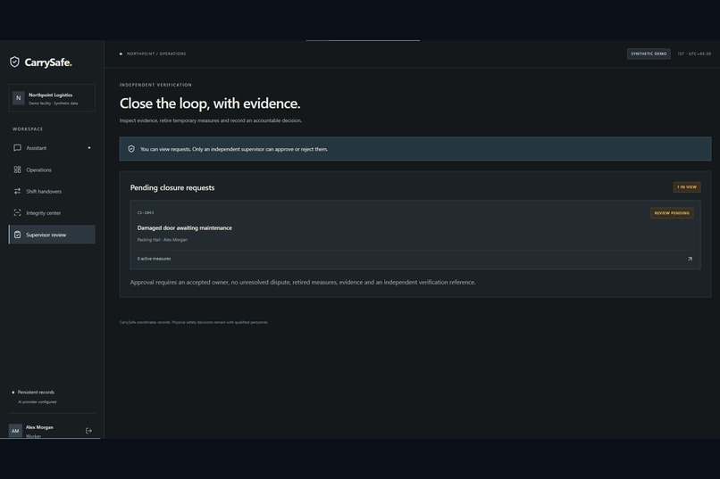 CarrySafe – screenshot 1