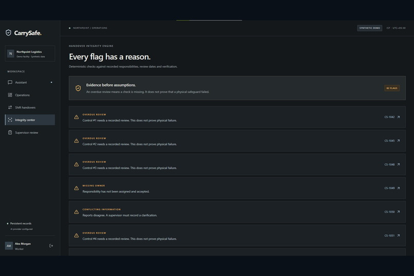 CarrySafe – screenshot 2