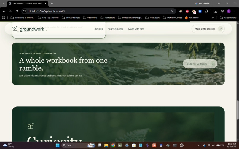Ground work – screenshot 2