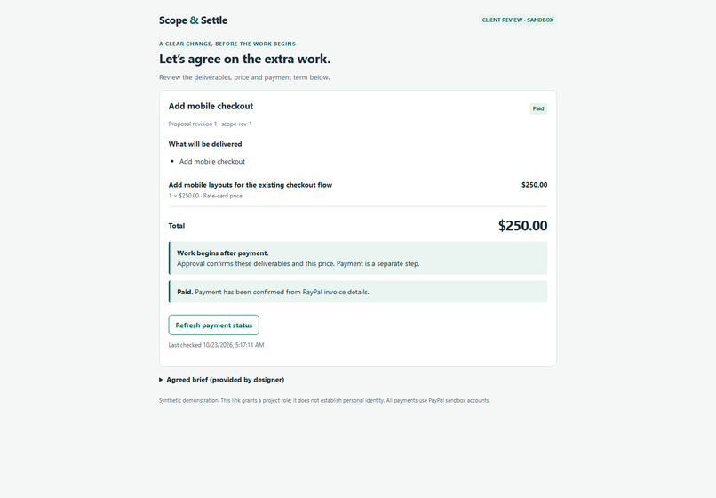 Scope & Settle – screenshot 3