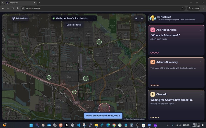 RakshaSutra: Proactive child safety on Bee – screenshot 4