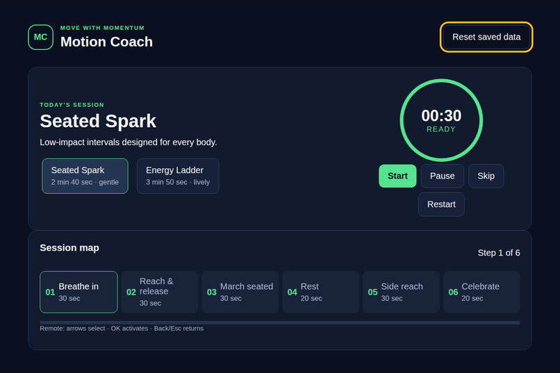 Motion Coach – screenshot 2
