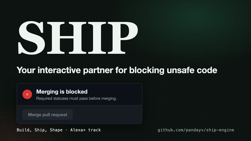 SHIP – screenshot 1