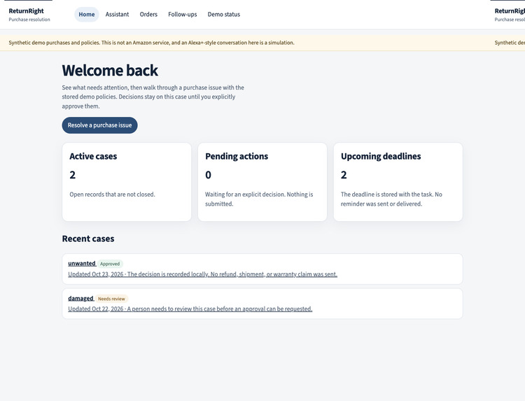 ReturnRight AI – screenshot 1