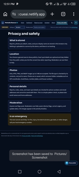 MOHALLA RESCUE AI  – screenshot 8