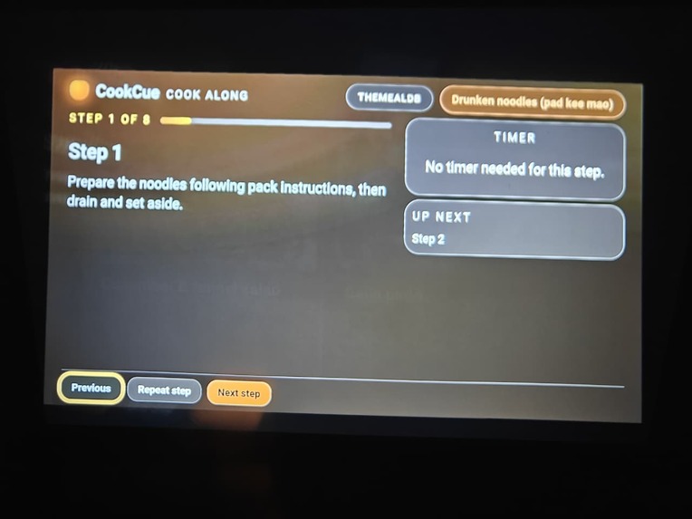 CookCue – screenshot 2