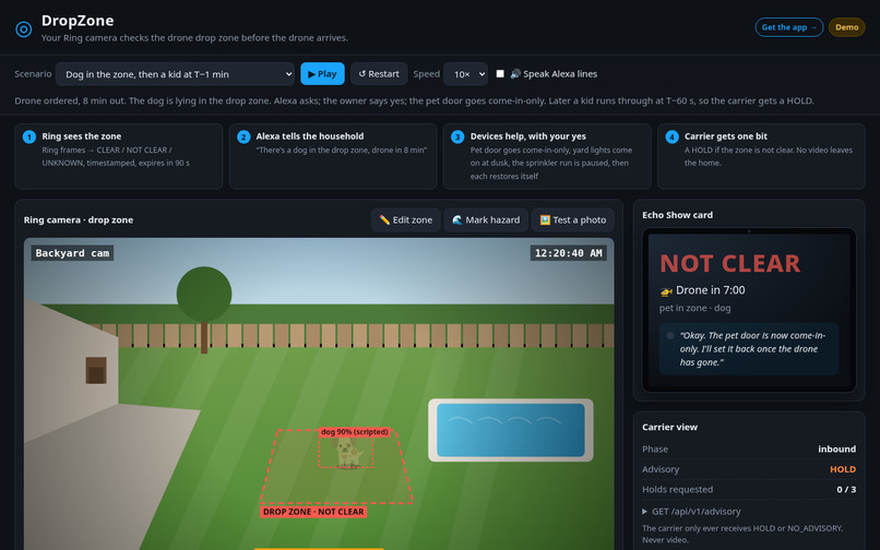 DropZone – screenshot 1