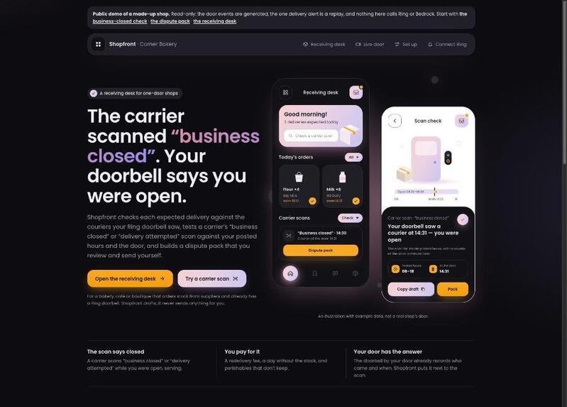 Shopfront – screenshot 2
