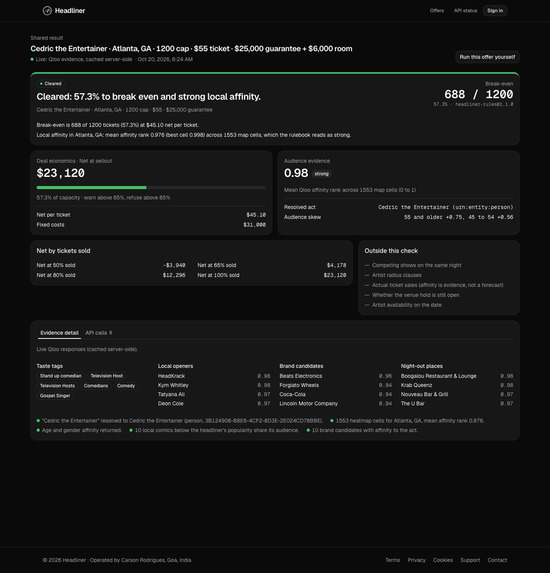 Headliner – screenshot 6