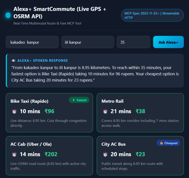 SmartCommute – screenshot 1