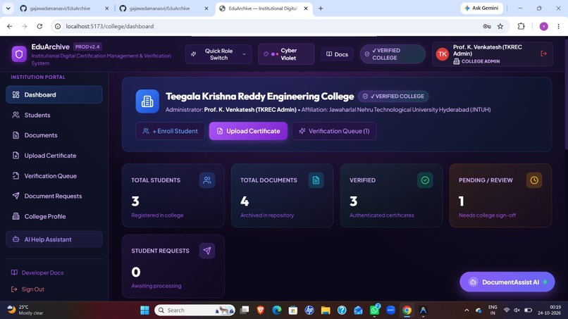 Eduarchive   – screenshot 1